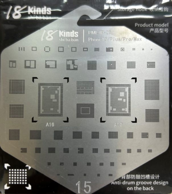 18 Kinds iPhone 15 / 15 Plus / 15 Pro / 15 Promax Kalıp (A17/A16)