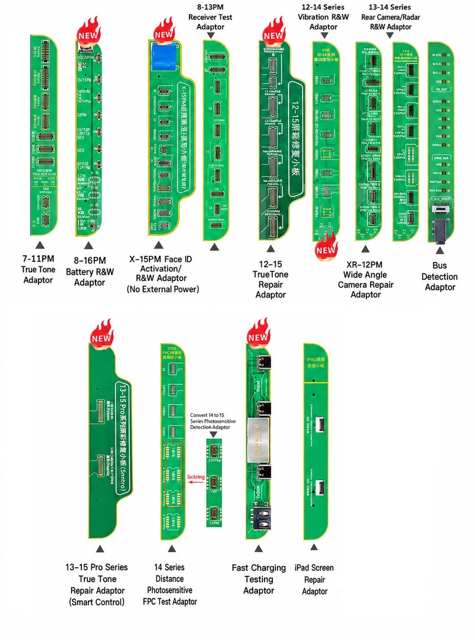 JC V1S Pro Bord Seti (14 in 1)
